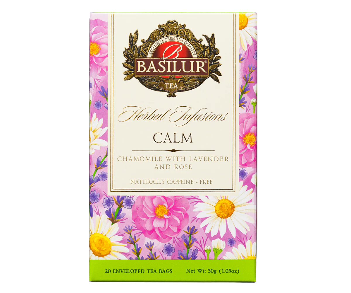 Basilur Herbal Infusions - Calm - 20 Enveloped Tea Bags - Image 3