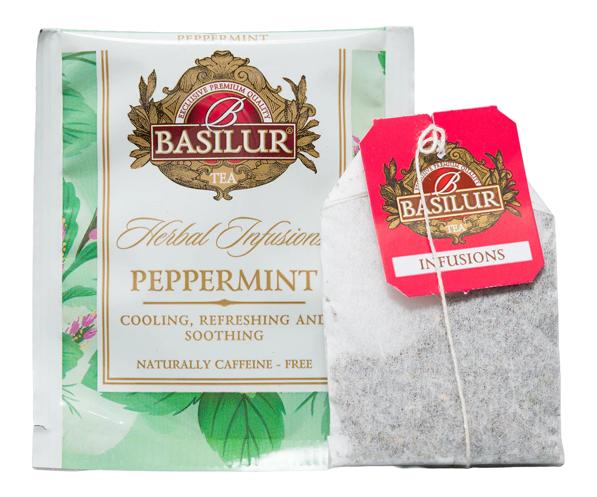 Basilur Herbal Infusions - Peppermint - 20 Enveloped Tea Bags - Image 5