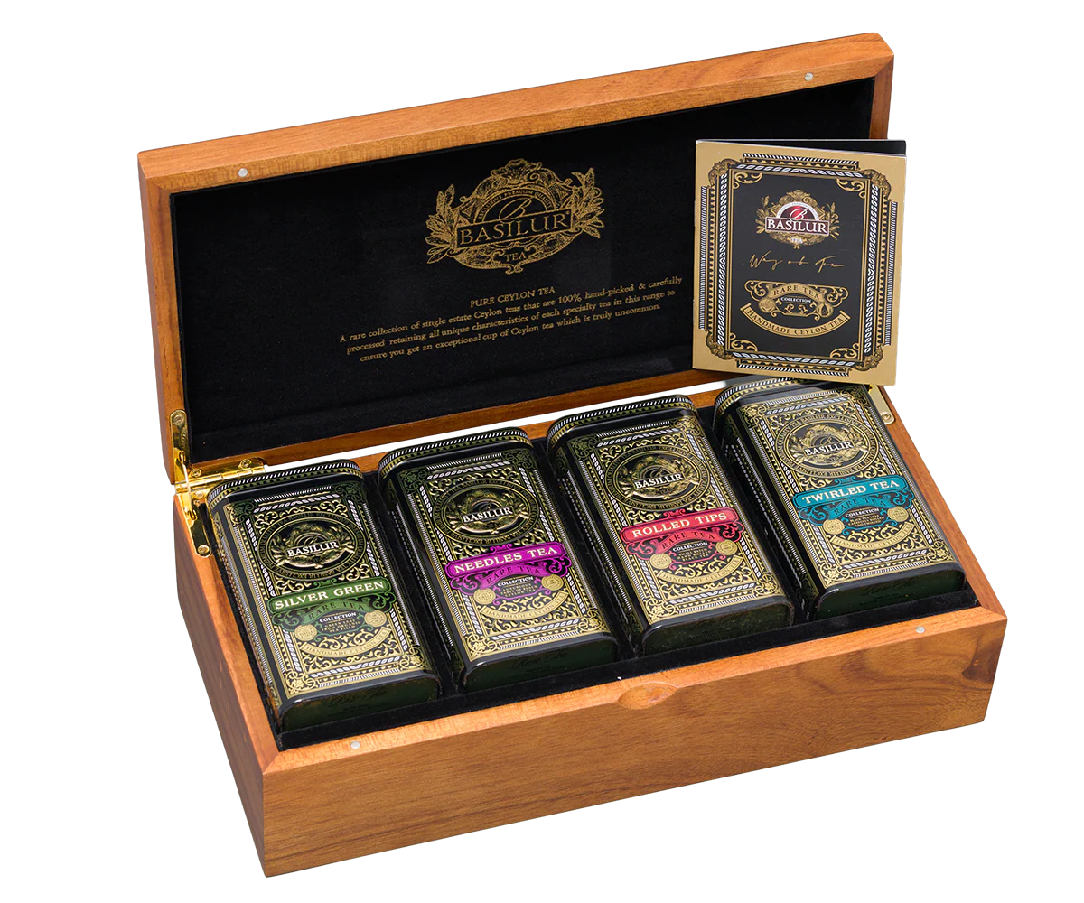 Basilur Rare Teas - Luxury Wooden Presenter
