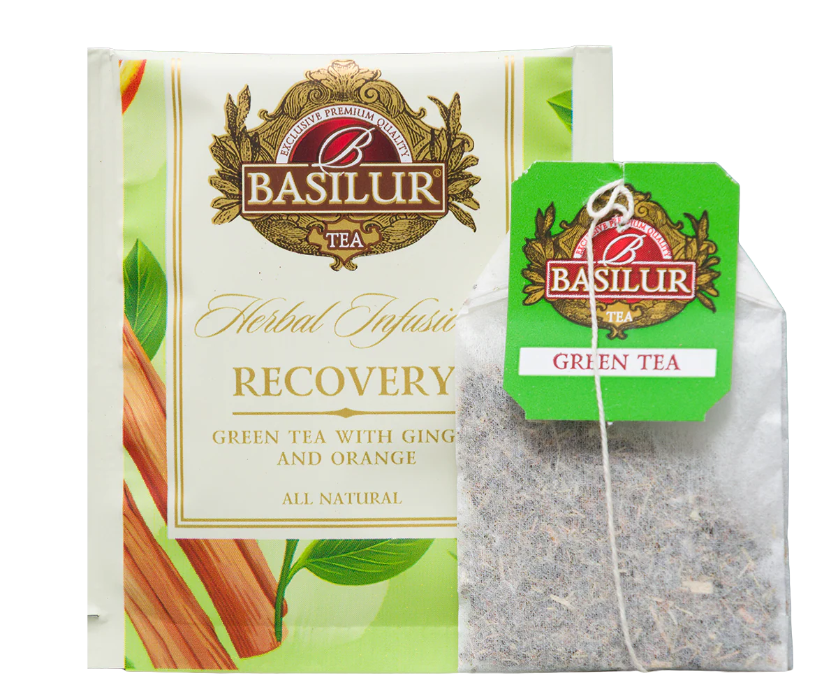 Basilur Herbal Infusions - Recovery - 20 Enveloped Tea Bags - Image 3