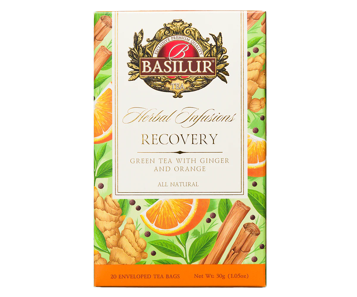 Basilur Herbal Infusions - Recovery - 20 Enveloped Tea Bags - Image 5