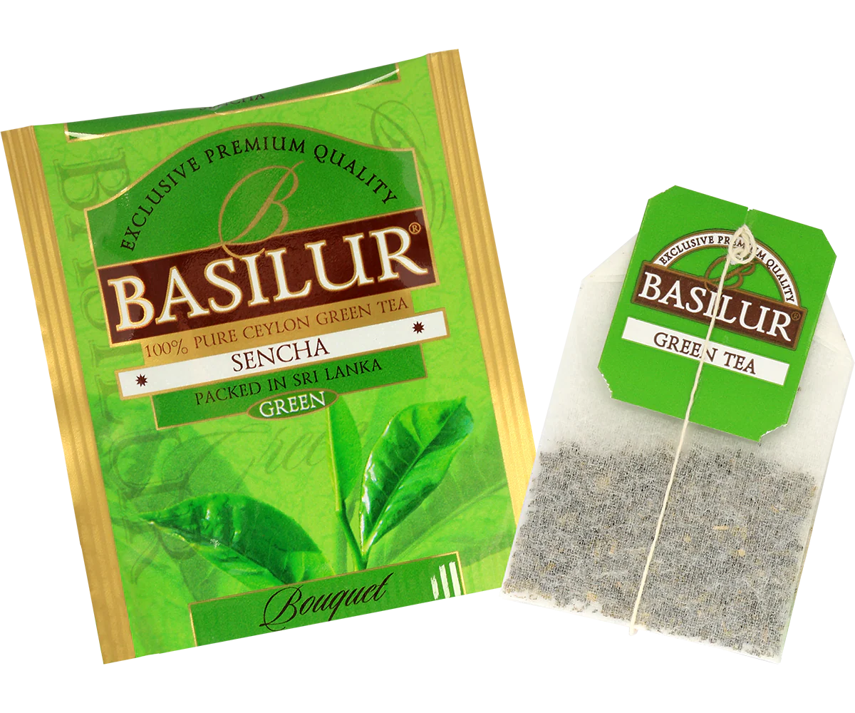 Bouquet Exclusive Green Tea Book - 32 Enveloped Tea Bags - 4 Flavours - Image 3