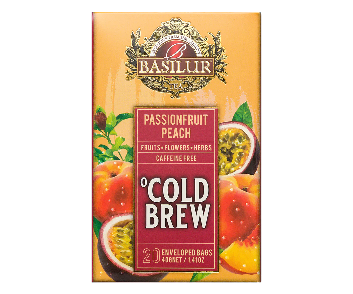 Cold Brew - Passionfruit Peach - 20 Enveloped Tea Bags - Image 5