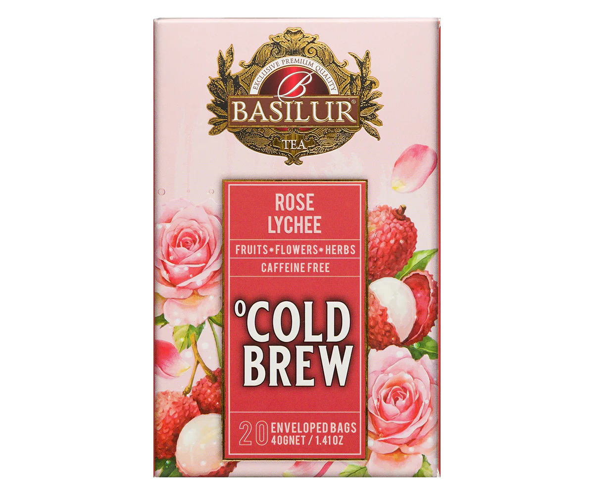 Cold Brew - Rose Lychee - 20 Enveloped Tea Bags - Image 4
