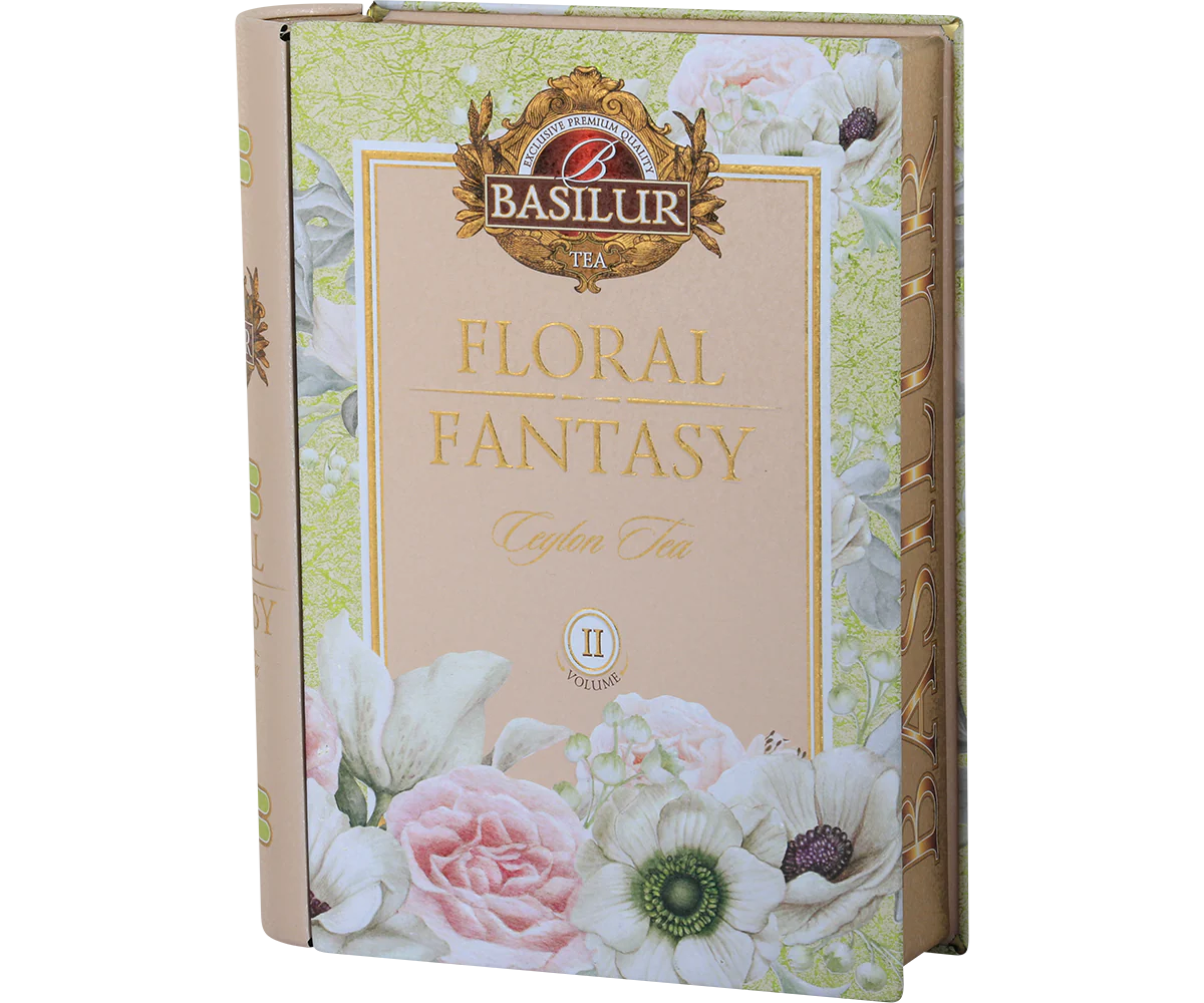 Floral Fantasy Volume II Tea Book - 100g Loose Leaf Green Tea - Image 3