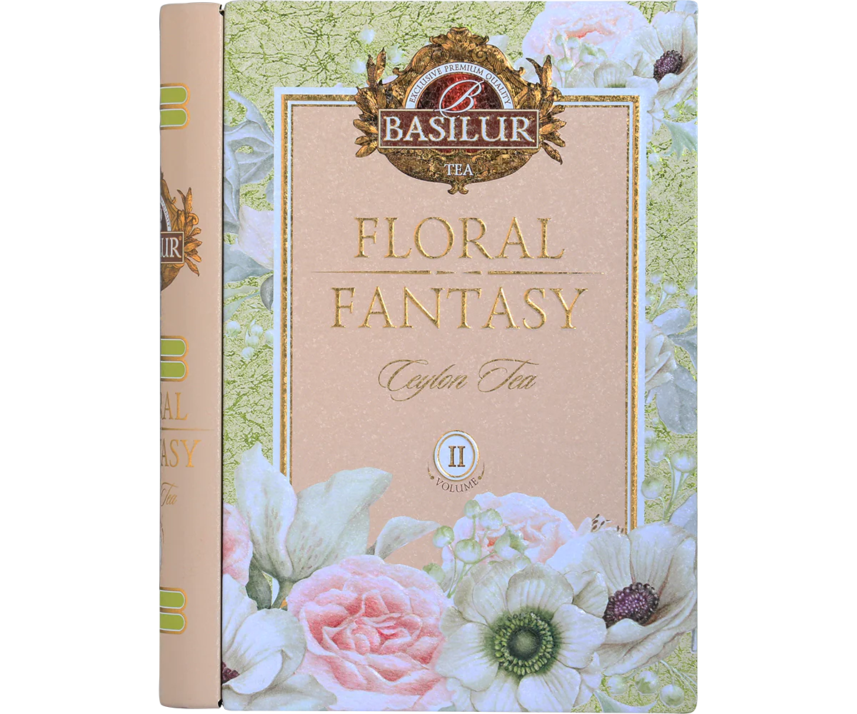 Floral Fantasy Volume II Tea Book - 100g Loose Leaf Green Tea - Image 4