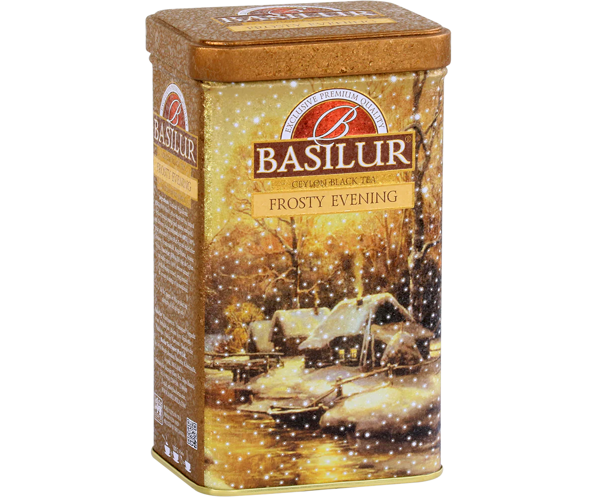 Frosty Evening Tin Caddy - 85g Ceylon Black tea