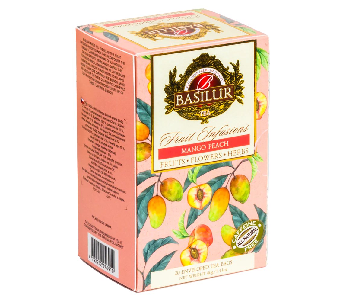 Magic Fruits - Mango Peach - 20 Enveloped Tea Bags