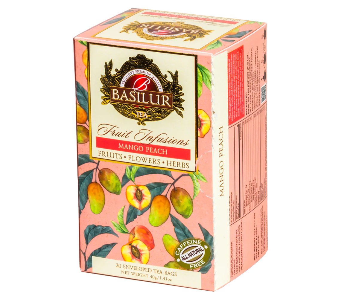 Magic Fruits - Mango Peach - 20 Enveloped Tea Bags - Image 2