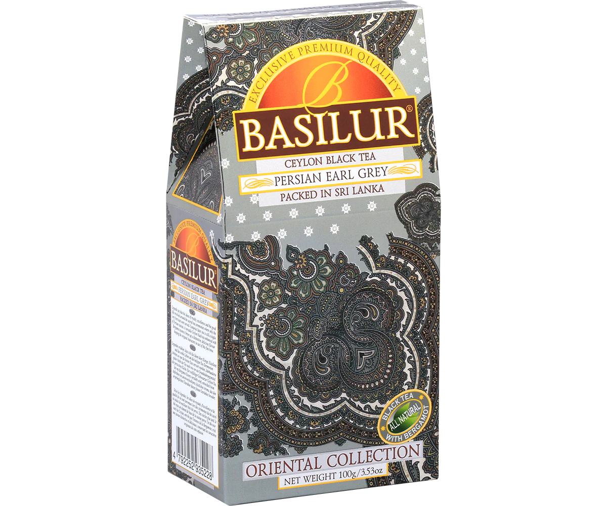 Basilur's Persian Earl Grey - 100g Loose Leaf Refill Pack