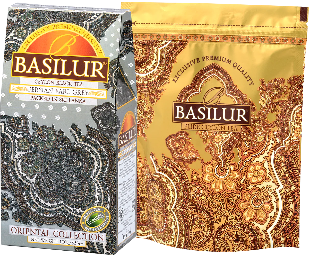 Basilur's Persian Earl Grey - 100g Loose Leaf Refill Pack - Image 3