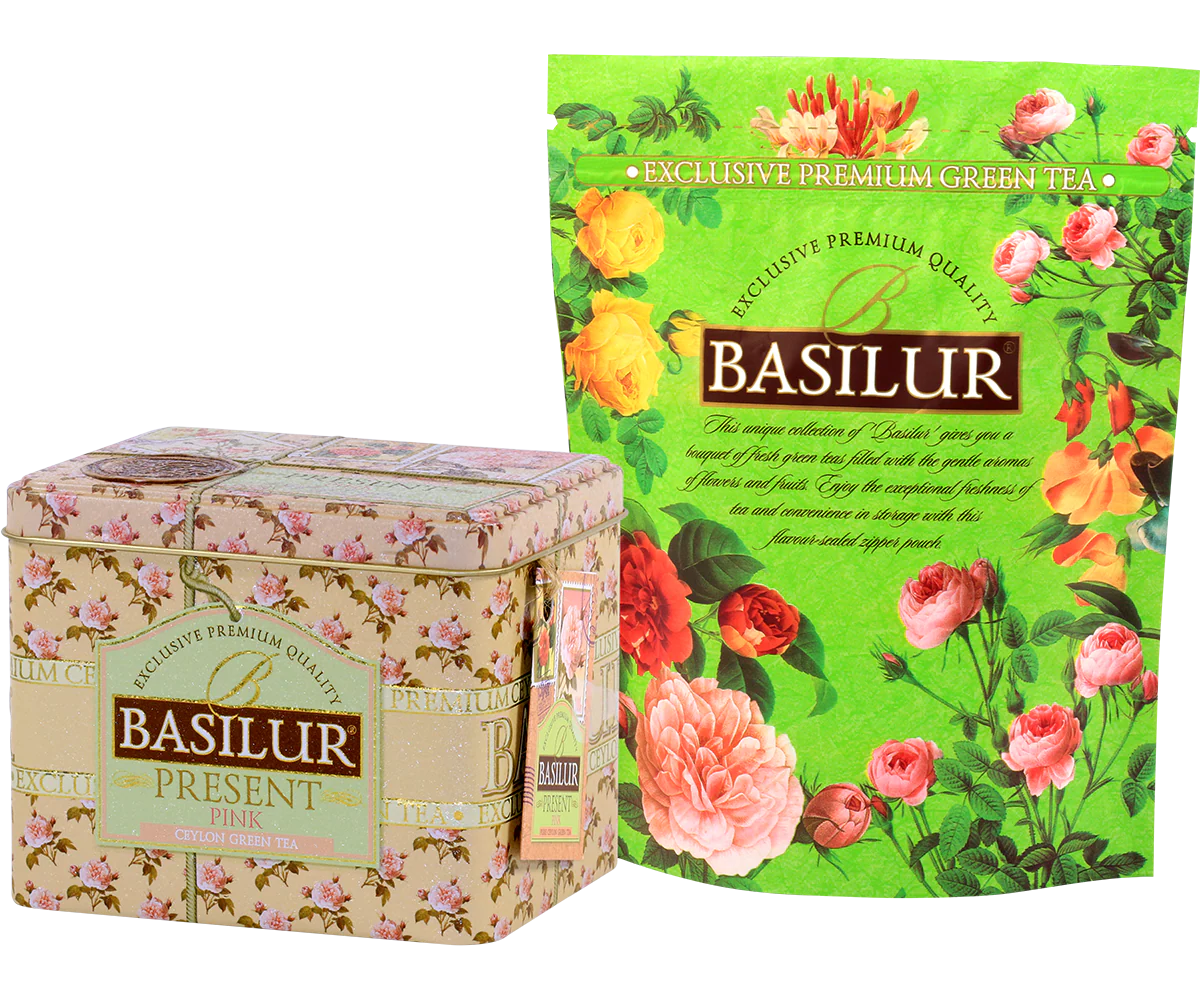 Present Pink - Floral Fruity Green Tea - 100g Loose Leaf Tea - Image 2