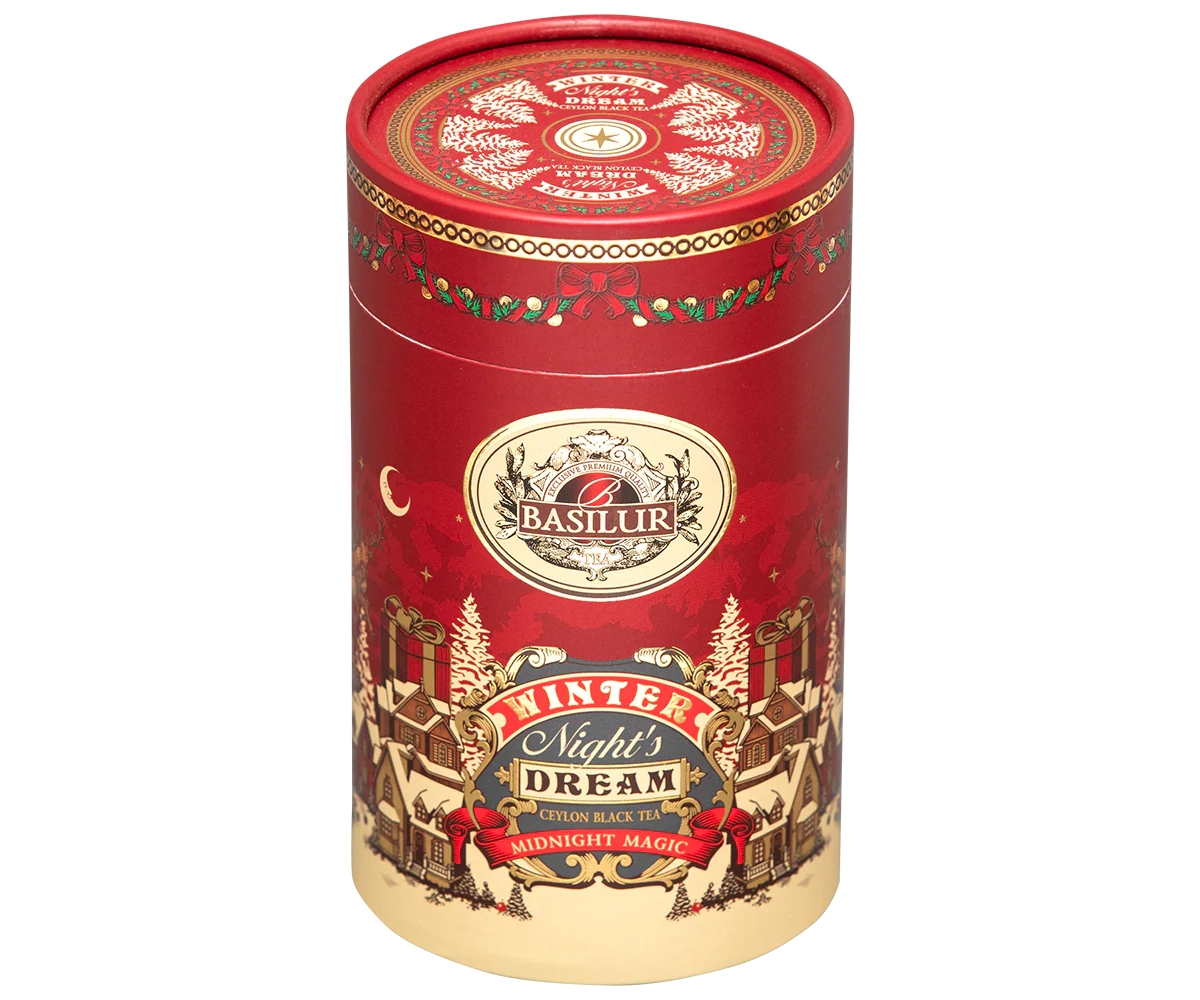 Winter Night’s Dream Midnight Magic-75g Loose Leaf Ceylon Black Tea - Image 2